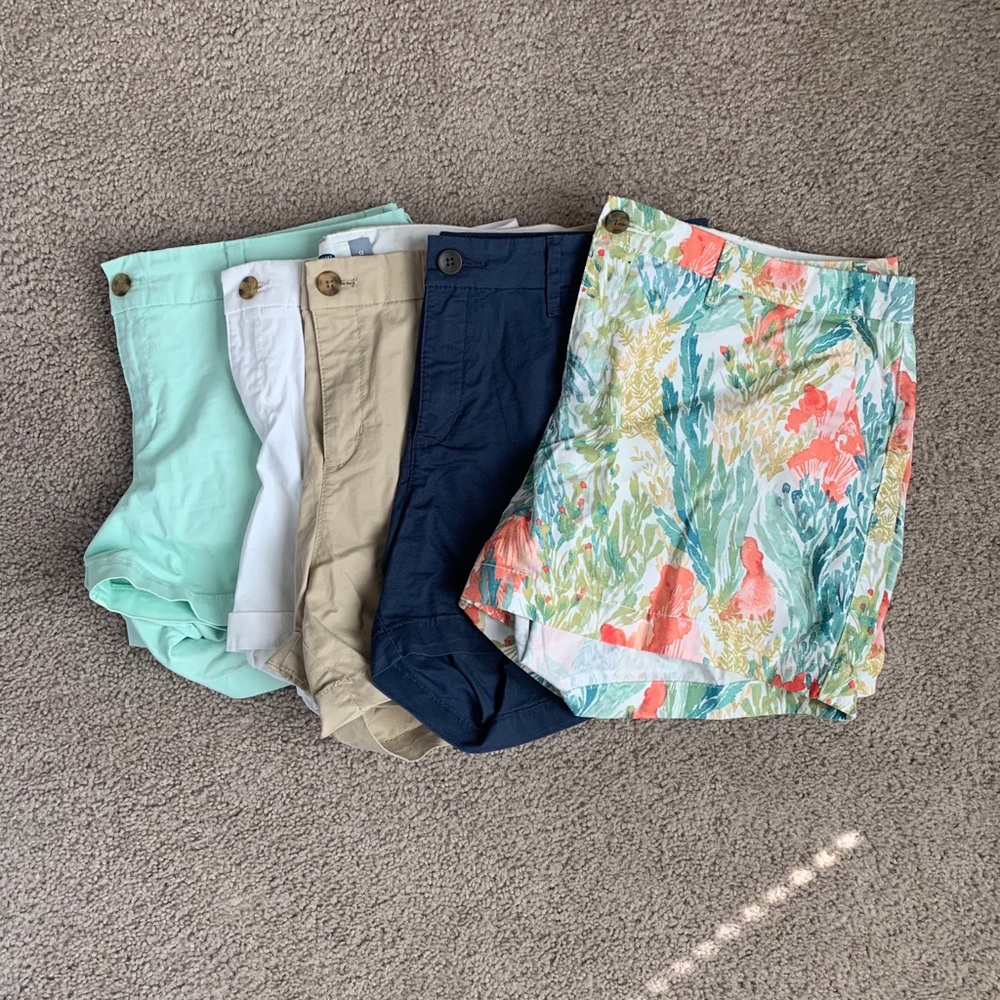 Various Old Navy Khaki Shorts